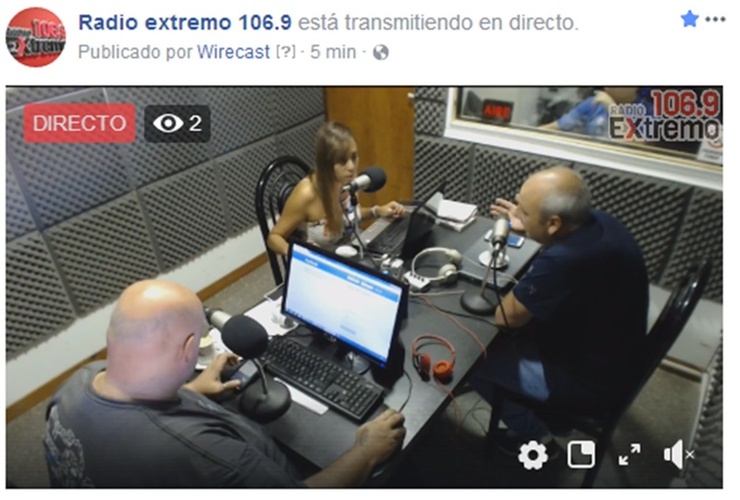 Imagen de Emisión EN VIVO de Dos & Pico por Radio Extremo 106.9