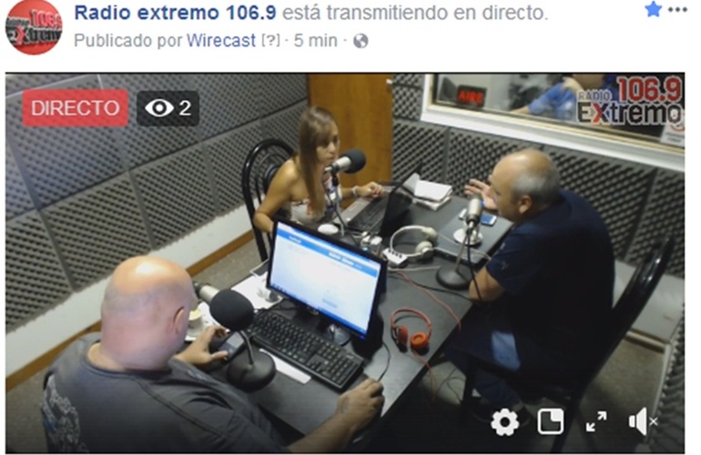 Imagen de Emisión EN VIVO de Dos & Pico por Radio Extremo 106.9