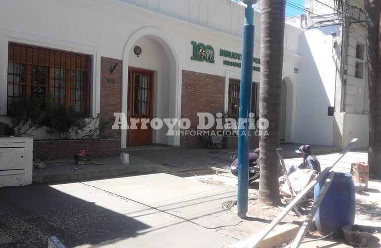 En marcha. Los trabajos están a pleno y la Biblio sigue creciendo; más aún en este año tan especial para la institución.