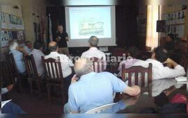 Esta mañana. La actividad se desarrolló este jueves en el recinto del concejo deliberante. Foto: Nicolás Trabaina