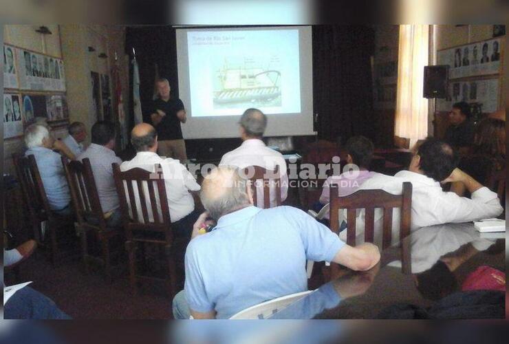 Esta mañana. La actividad se desarrolló este jueves en el recinto del concejo deliberante. Foto: Nicolás Trabaina