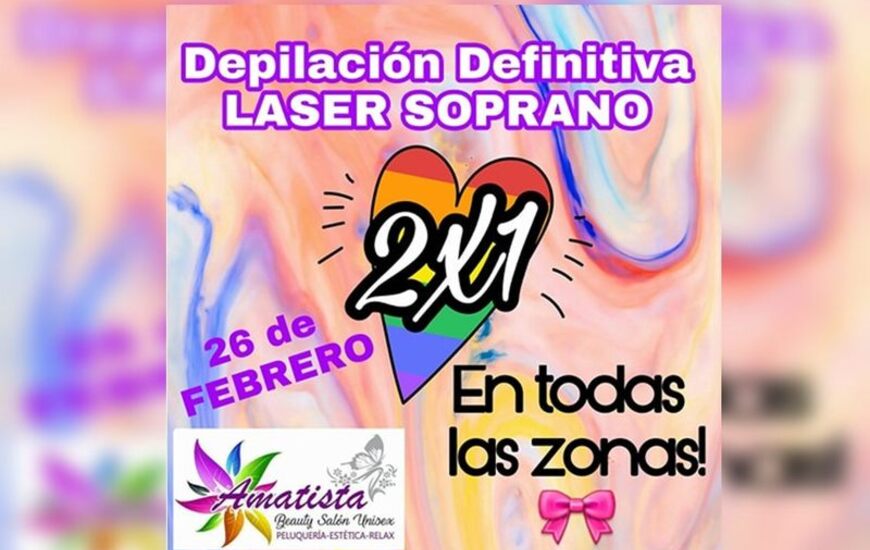 Imagen de Pedí ya tu turno en Amatista y aprovechá la promo de 2 x 1