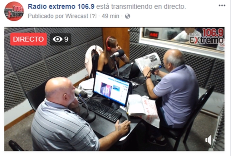 Imagen de Emisión EN VIVO, Dos & Pico Radio Extremo 106.9