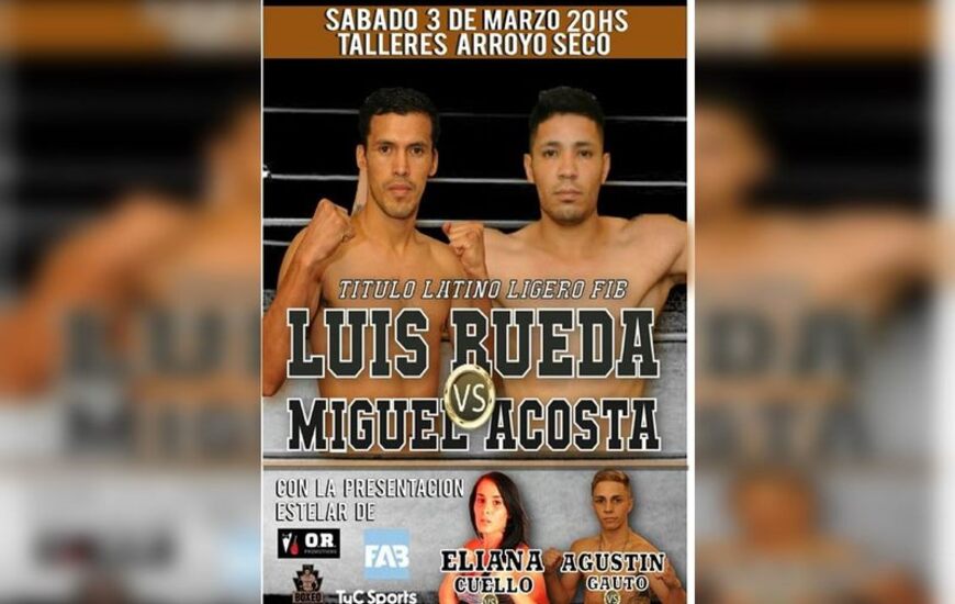 Imagen de Vuelve Boxeo de Primera al Estadio de Talleres Arroyo Seco