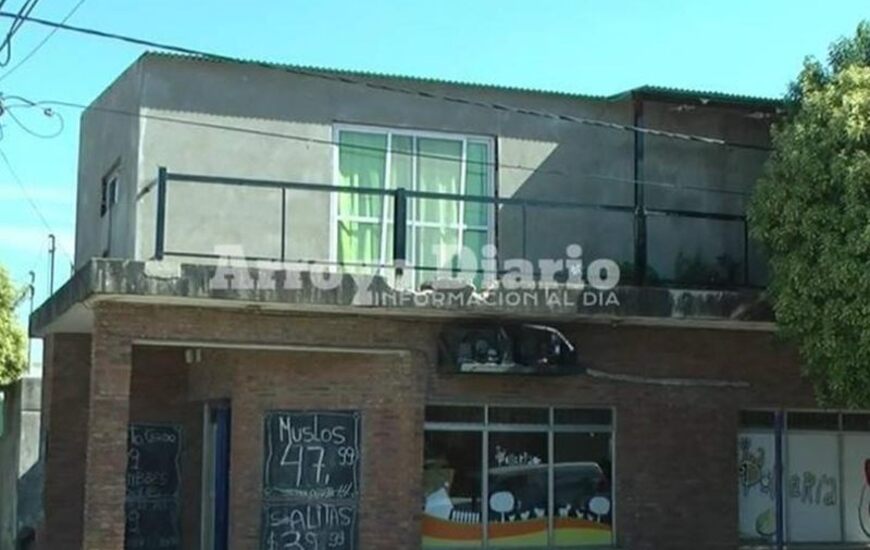 La familia damnificada vive en General López esquina Rivadavia. Foto: Gentileza Nicolás Trabaina