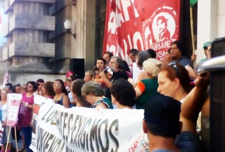 Imagen de Docentes adelantaron paro de 48 horas la semana que viene