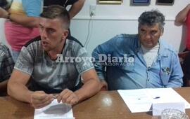 Referentes de Athletic y Uni&oacute;n durante el sorteo