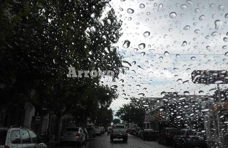 Sobre el alerta. La lluvia podría llegar en las próximas horas.