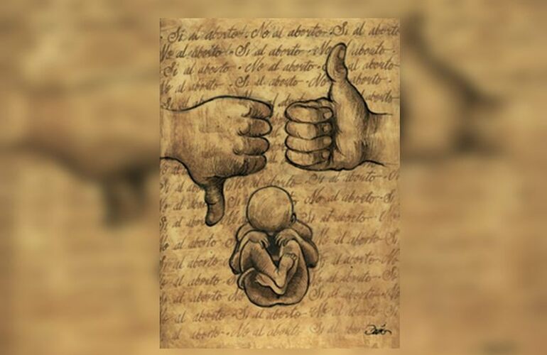 Imagen de Stangoni se manifest&oacute; en contra del aborto