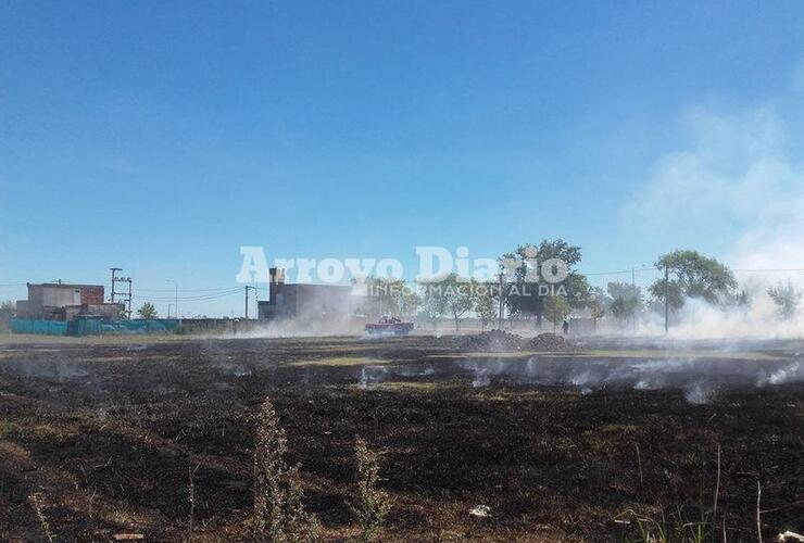 Imagen de Incendio alertó a vecinos y llamaron a los bomberos