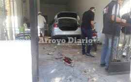 De terror. Los delincuentes hirieron de bala al hijo del matrimonio de jubilados.