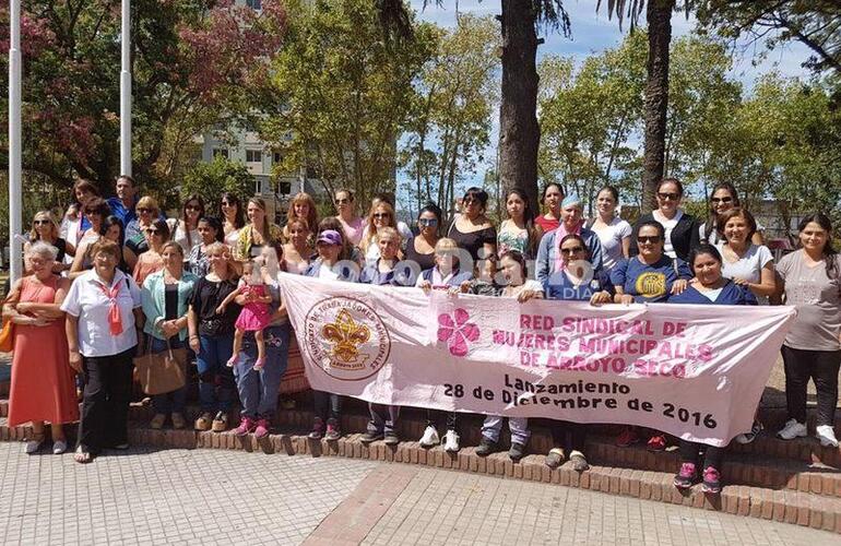 En la Plaza. El lugar elegido para la actividad fue la Plaza 9 de Julio.