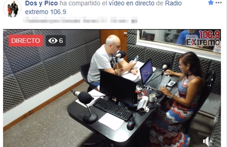 Imagen de Emisi&oacute;n EN VIVO, Dos & Pico Radio Extremo 106.9