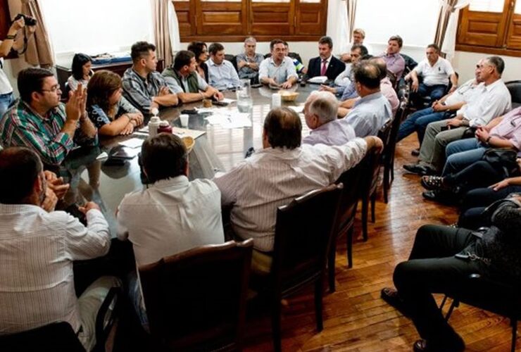 Medida de fuerza. En la reunión no hubo mejora de propuesta y se confirmó el paro municipal.