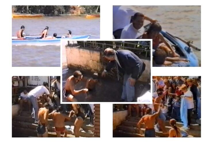 Momentos. Algunas imágenes capturadas en video que forman parte de la historia "Los Tiburones". Fotos: capturas de pantalla video