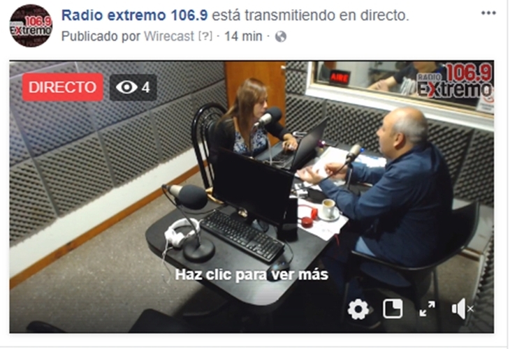 Imagen de Emisión EN VIVO, Dos & Pico Radio Extremo 106.9