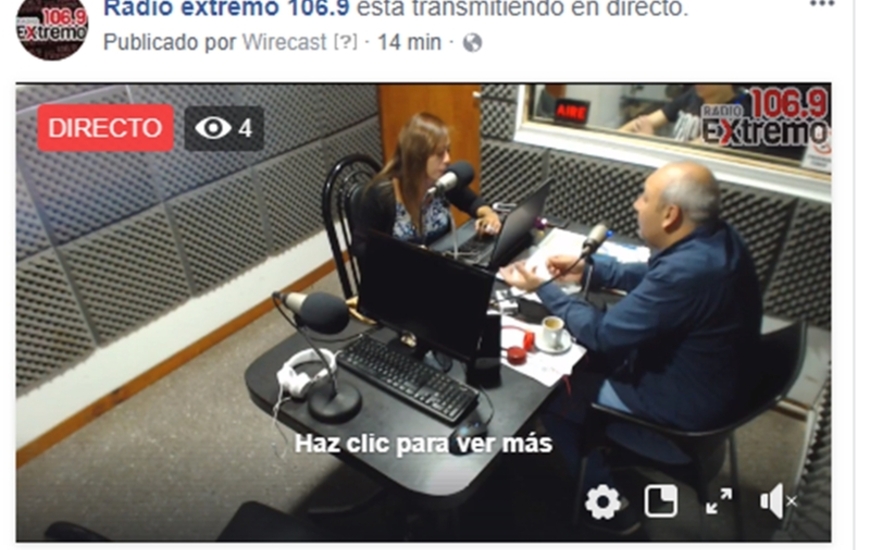Imagen de Emisión EN VIVO, Dos & Pico Radio Extremo 106.9