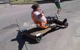 Viral. La grabación en video se viralizó en las redes sociales. Foto: captura de pantalla.