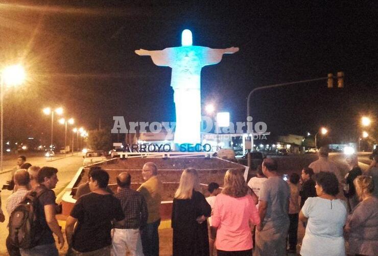 Imagen de Acceso sur renovado: quedó inaugurada la nueva iluminación en El Cristo