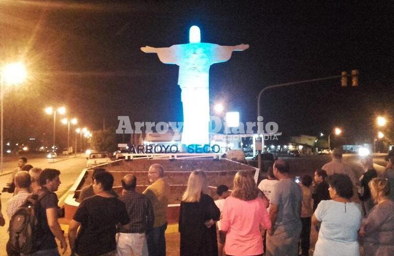 Imagen de Acceso sur renovado: quedó inaugurada la nueva iluminación en El Cristo