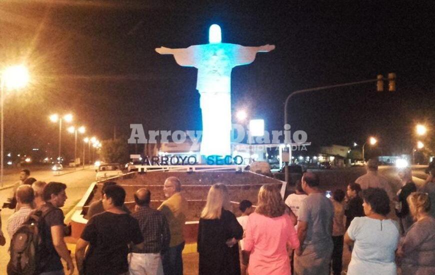 Imagen de Acceso sur renovado: quedó inaugurada la nueva iluminación en El Cristo