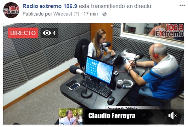 Imagen de Emisión EN VIVO, Dos & Pico Radio Extremo 106.9