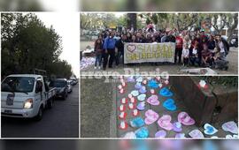 Ayer por la tarde. La actividad se realizó el domingo en nuestra ciudad.