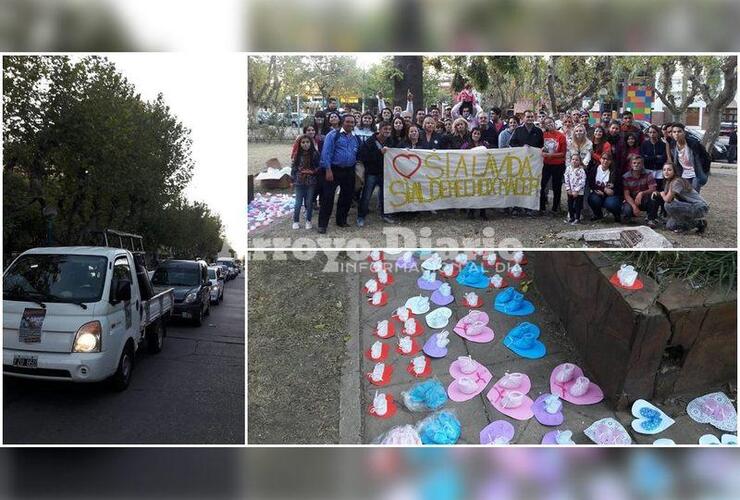 Ayer por la tarde. La actividad se realizó el domingo en nuestra ciudad.