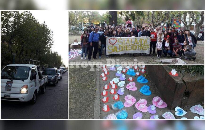 Ayer por la tarde. La actividad se realizó el domingo en nuestra ciudad.