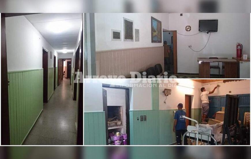 Imagen de El Centro de Jubilados avanza en la remodelación de su edificio