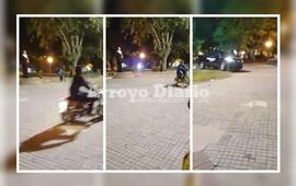 Se hizo viral. Capturas de pantalla del video que circula en las redes sociales.