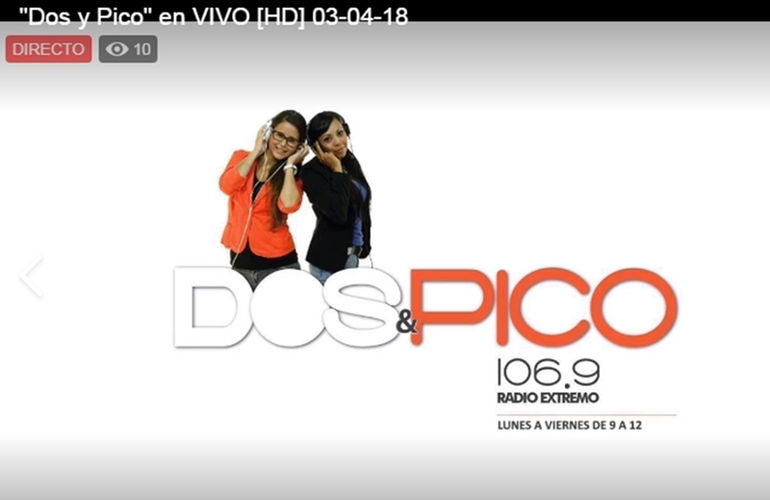 Imagen de Emisi&oacute;n EN VIVO, Dos & Pico Radio Extremo 106.9