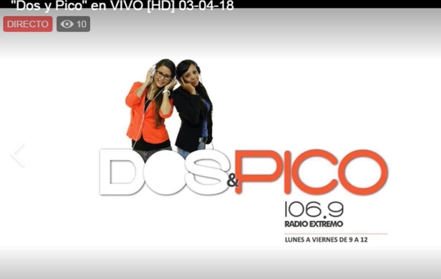 Imagen de Emisi&oacute;n EN VIVO, Dos & Pico Radio Extremo 106.9