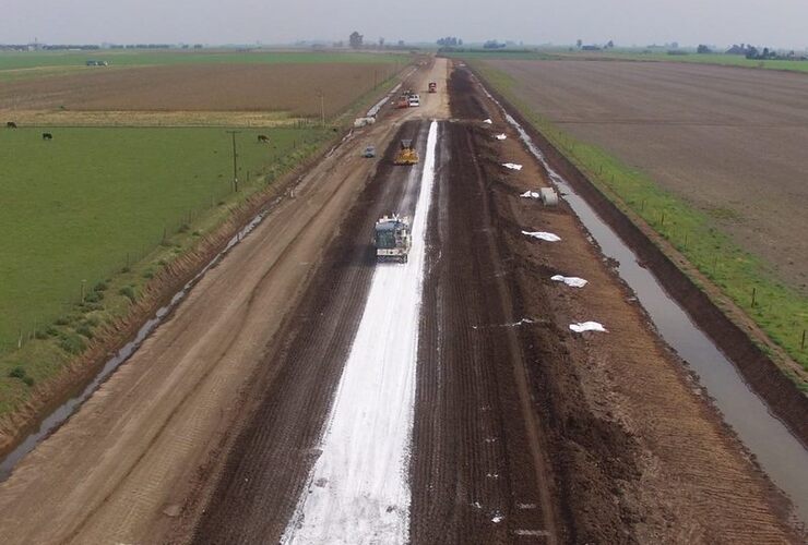 Imagen de La provincia avanza en una obra para conectar Arroyo Seco con la Ruta Provincial N° 18