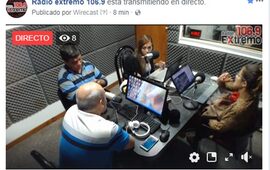 Imagen de Emisión EN VIVO y EN DIRECTO, Dos & Pico Radio Extremo 106.9