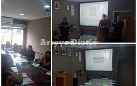 Imagen de Dictado 2018: Se inició la primera clase del año del Curso a la Población Mario Massaglii