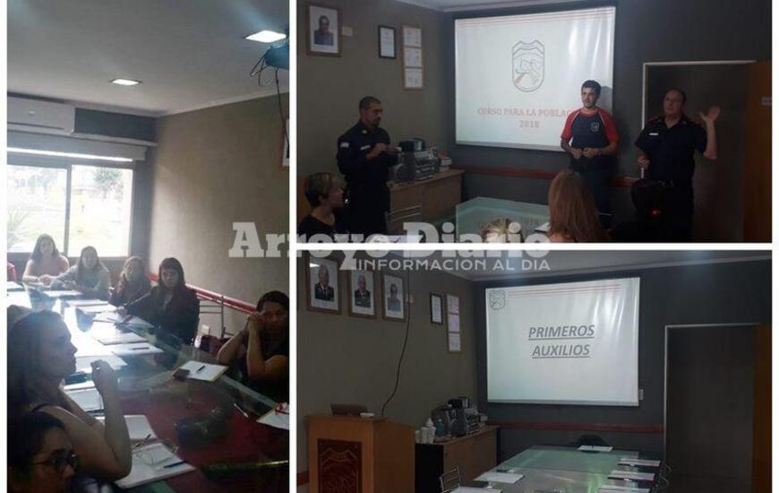 Imagen de Dictado 2018: Se inició la primera clase del año del Curso a la Población Mario Massaglii