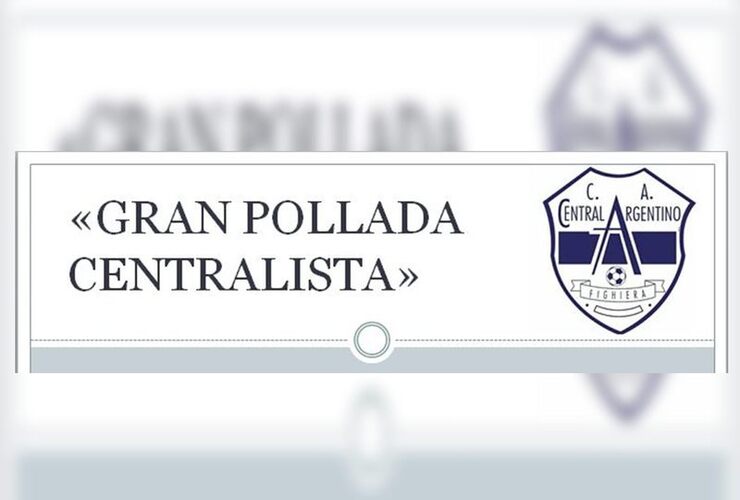Imagen de Pollada a beneficio del Club Central Argentino