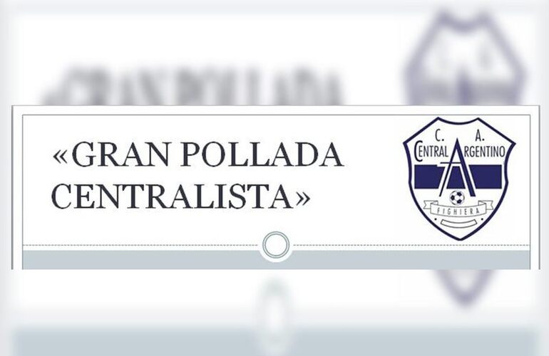 Imagen de Pollada a beneficio del Club Central Argentino