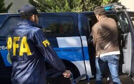 Los allanamientos fueron realizados por la Polic&iacute;a Federal Argentina (PFA). Foto: @PFAOficial