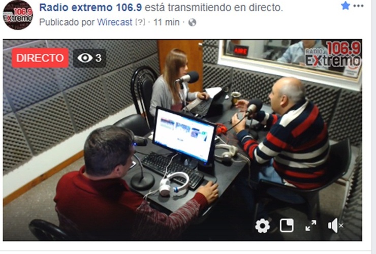 Imagen de Emisión EN VIVO, Dos & Pico Radio Extremo 106.9