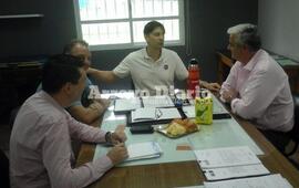 Reunidos. El encuentro se llevó a cabo en la mañana de hoy. Foto: Gentileza Nicolás Trabaina.