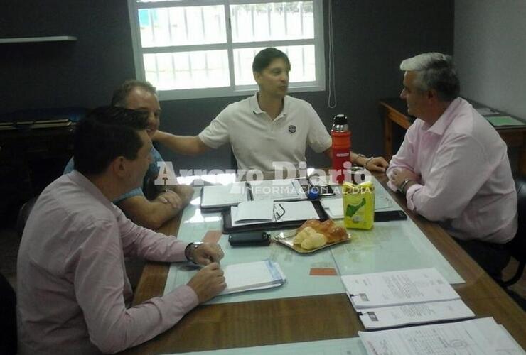 Reunidos. El encuentro se llevó a cabo en la mañana de hoy. Foto: Gentileza Nicolás Trabaina.