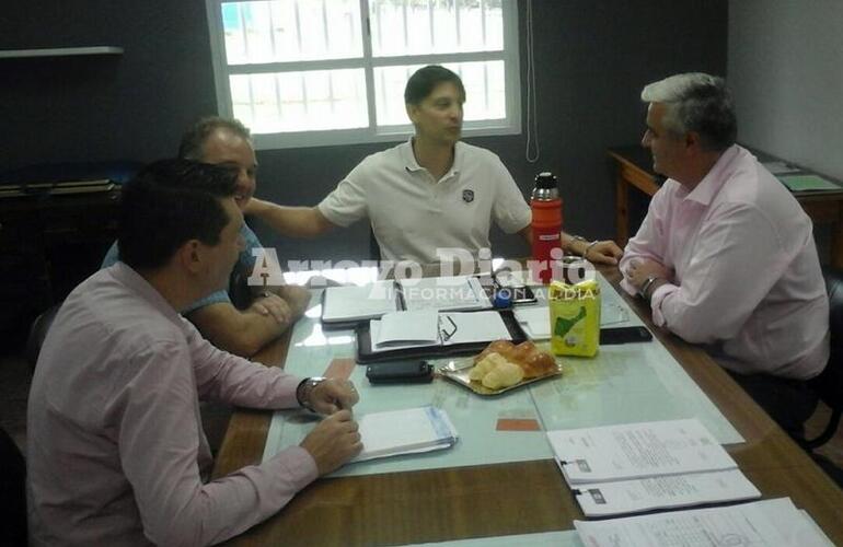 Reunidos. El encuentro se llevó a cabo en la mañana de hoy. Foto: Gentileza Nicolás Trabaina.