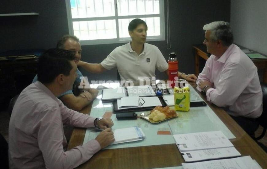 Reunidos. El encuentro se llev&oacute; a cabo en la ma&ntilde;ana de hoy. Foto: Gentileza Nicol&aacute;s Trabaina.
