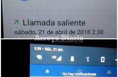 En fotos. La mujer dio crédito al reclamo aportando las capturas de pantalla de su celular.