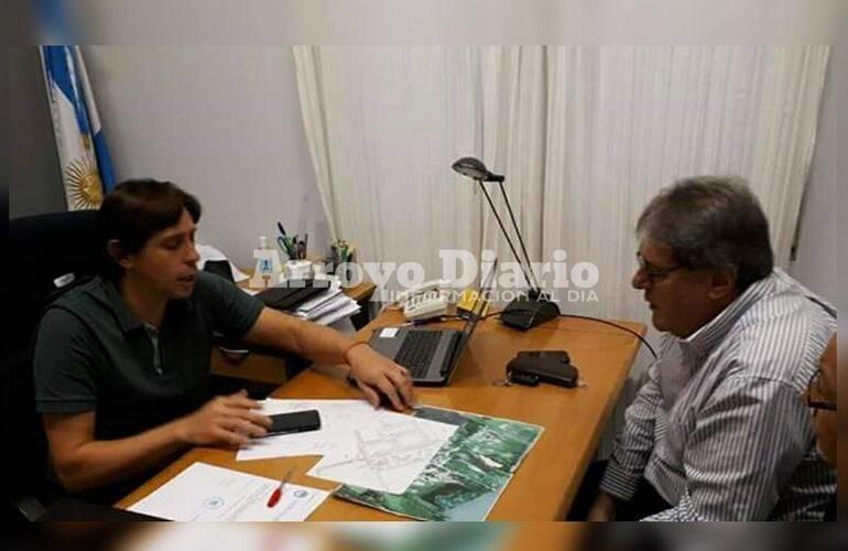 Imagen de El diputado Luis Rubeo visit&oacute; a Fighiera