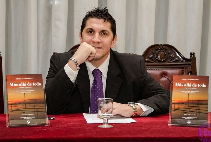 Imagen de Fighiera: Mariano Rodríguez presentará su novela Inadmisible