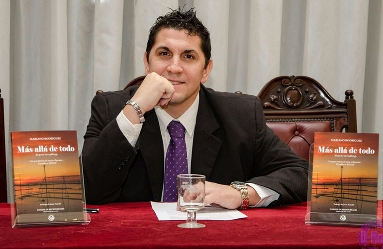 Imagen de Fighiera: Mariano Rodríguez presentará su novela Inadmisible