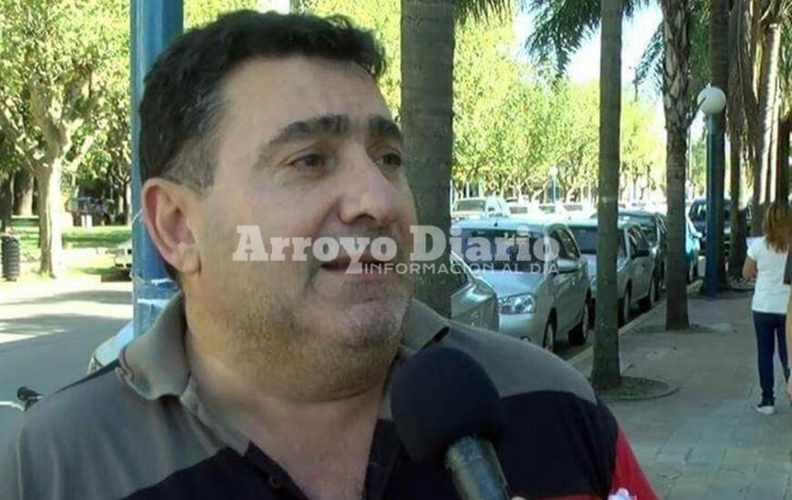 Adri&aacute;n Spina, Secretario de Obras P&uacute;blicas. Foto: Gentileza Nicol&aacute;s Trabaina.